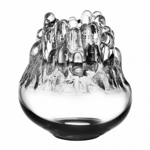 Kosta Boda Polar Ljuslykta 16 cm, Klarglas