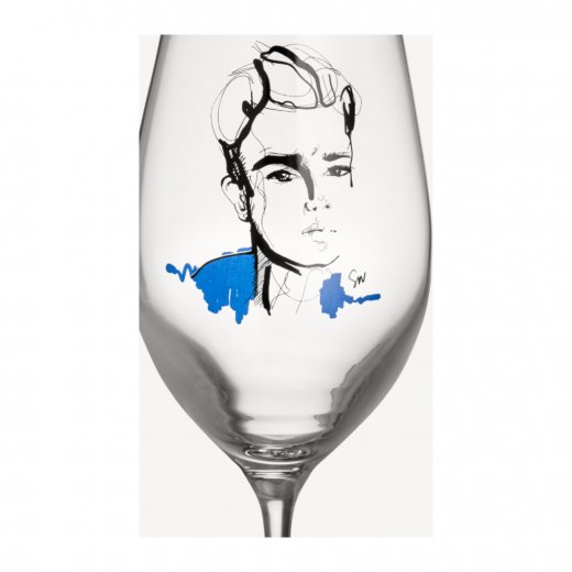 Kosta Boda All About You Ölglas 40 cl 2-pack, Celebrate Him Cornflower Blå
