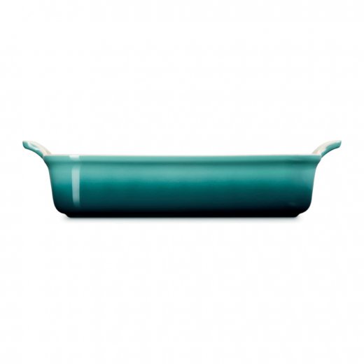Le Creuset Heritage Rektangulär Ugnsform 32x23,5 cm 4 liter, Bleu Riviera