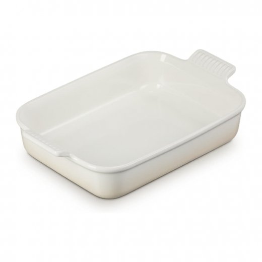 Le Creuset Heritage Rektangulär Ugnsform 32x23,5 cm 4 liter, Meringue