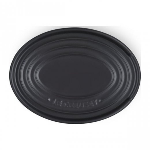 Le Creuset Oval Grytskedhållare, Matte Black