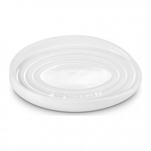 Le Creuset Oval Grytskedhållare, White