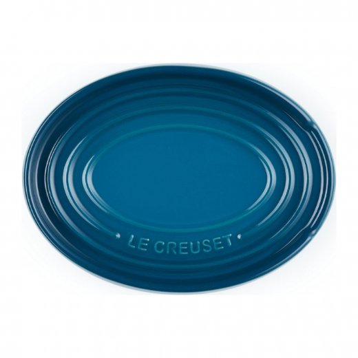 Le Creuset Oval Grytskedhållare, Deep Teal