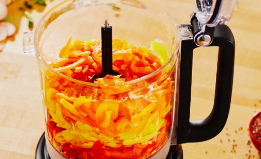KitchenAid matberedare med 1,7L behållare matt grå