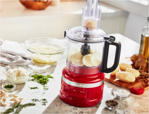 KitchenAid matberedare med 1,7L behållare matt grå