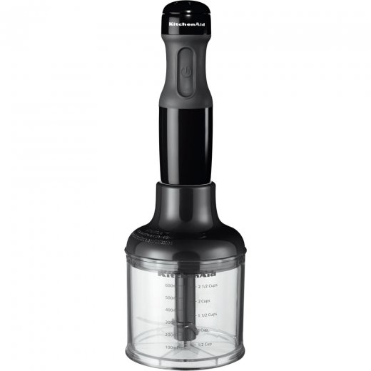 KitchenAid Stavmixer med 5 hastigheter. Paket med 5 tillbehör 5KHB2571 svart