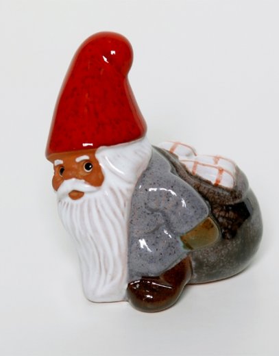 Rolf Berg Minitomte bär Säck 11 cm