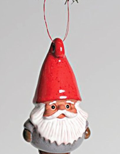 Rolf Berg julgranspynt Tomte hänger i luvan 10,5 cm