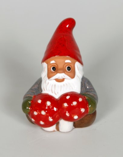 Rolf Berg Microtomte med flugsvampar 6 cm