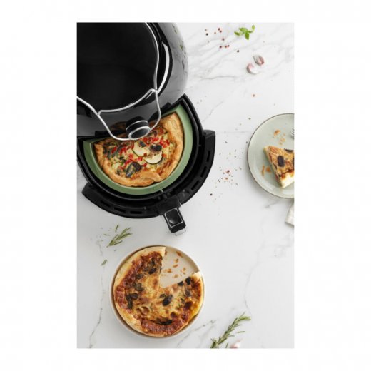 Lékué Form för Airfryer 20 cm, Platinumsilikon