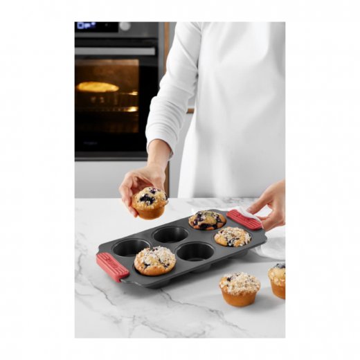 Lékué Non-Stick Muffinsform för 6 st