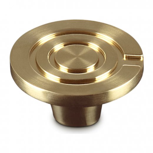 Le Creuset Ikonknopp 5,5 cm, Ljus Guld