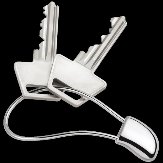 Georg Jensen Helena nyckelring