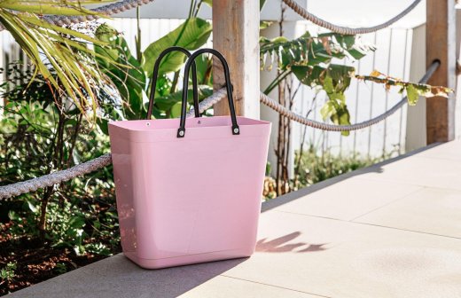 Hinza Väska Hög Recycled, Gammelrosa