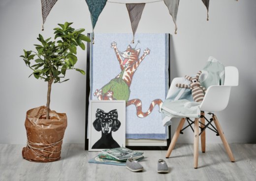 Ekelund Barnfilt Hoppar 72x105 cm