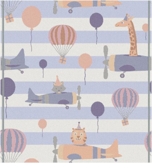 Ekelund New Arrival 70x75 cm Ruggad Barnfilt