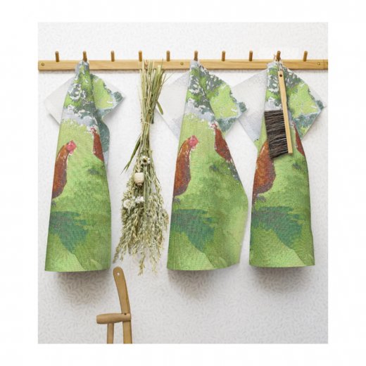 Ekelund Hönspromenad Handduk 35x50 cm