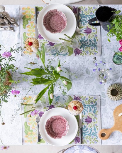 Ekelund Vårblommor Handduk 35x50 cm