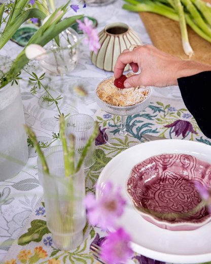 Ekelund Vårblommor Handduk 35x50 cm