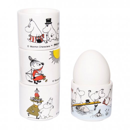 Pluto Design Äggkoppar Mumin 4-pack
