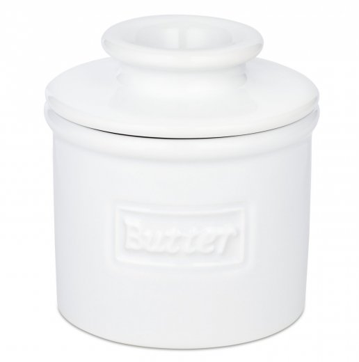 Butter Bell Classic Smörklocka, White