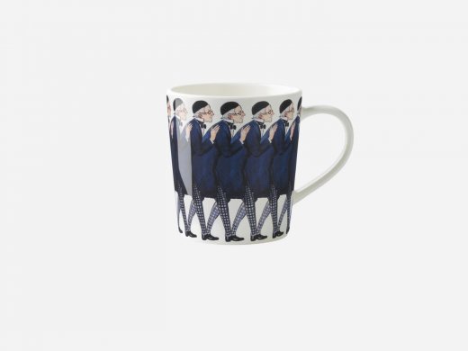 Elsa Beskow Mugg 40 cl med hänkel; Farbror Blå