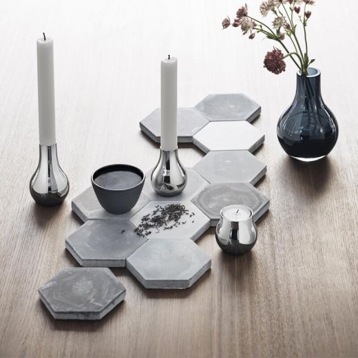 Georg Jensen Cafu Ljusstake medium 2-pack