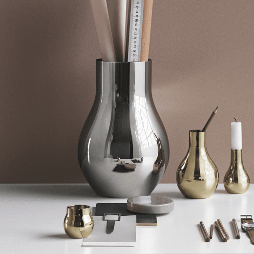 Georg Jensen Cafu Vas Medium 30 cm rostfritt stål