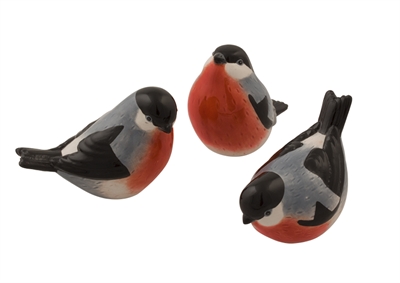 Cult Design Domherrar mini 3 st 6 cm