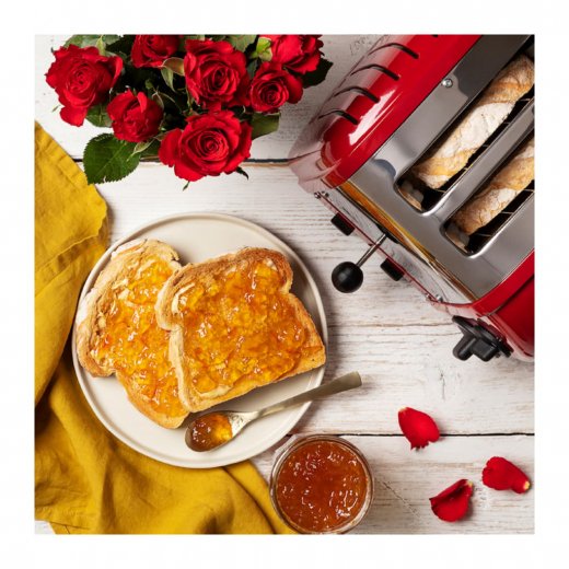 Dualit Classic Brödrost 2 skivor, Röd