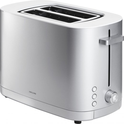 Zwilling Enfinigy Brödrost med 2 fack, plats för 2 skivor 840-1000W, Silver
