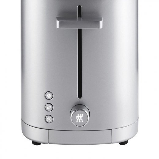 Zwilling Enfinigy Brödrost med 2 fack, plats för 4 skivor 1500-1800W, Silver
