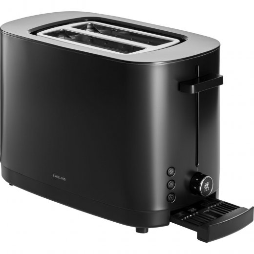 Zwilling Enfinigy Brödrost med 2 fack, plats för 2 skivor 840-1000W, Svart
