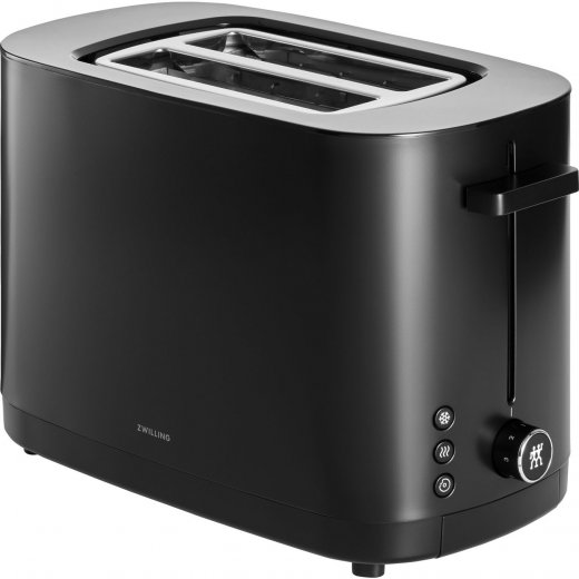 Zwilling Enfinigy Brödrost med 2 fack, plats för 2 skivor 840-1000W, Svart