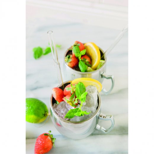 Dorre Drinkpinne sugrör i glas 4-pack