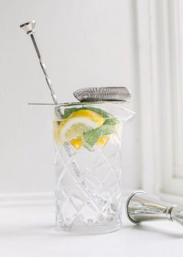 Dorre Drinksked med stamp 28 cm