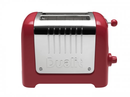 DUALIT® Lite Brödrost 2 skivor, 1100 W blank röd