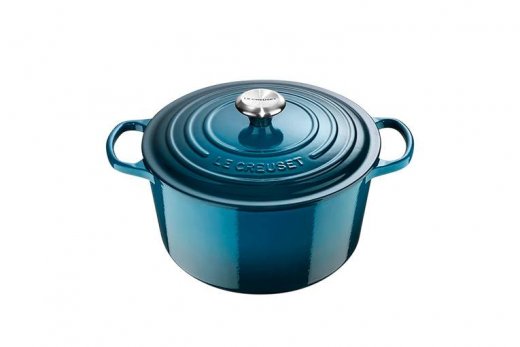 Le Creuset Rund Gryta gjutjärn 6,3 liter 26 cm Deep Teal
