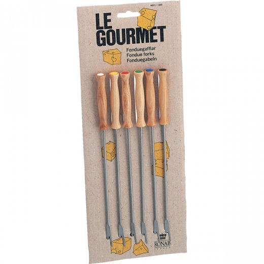 Gense Le Gourmet fonduegaffel 6-pack