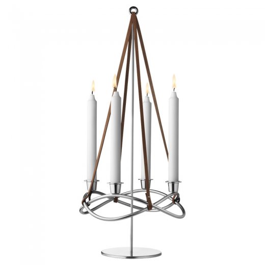 Georg Jensen Season Ställning till ljusstake matt.