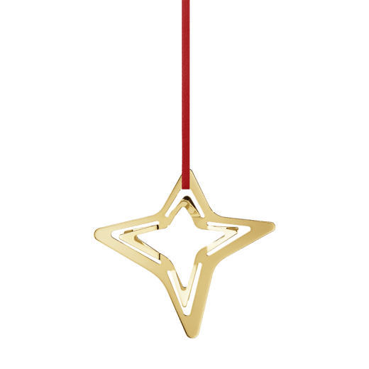 Georg Jensen Cristmas Collection 2021 Ornament Fyrstjärna, Guld