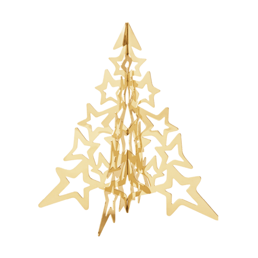 Georg Jensen Cristmas Collection 2021 Julgran Stjärna Liten, Guld