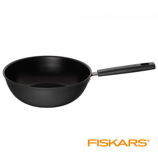 Fiskars Hard Face Wok 28 cm/4,5L