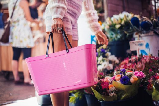 Hinza väska stor Rosa