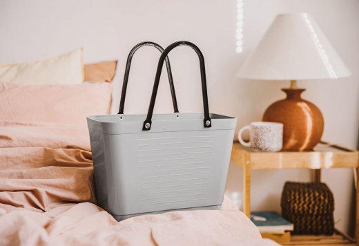 Hinza Väska Liten Ljusgrå - Green Plastic