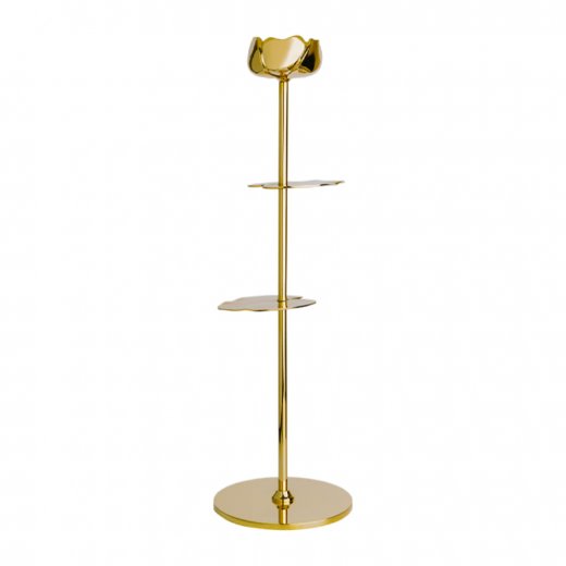 Hilke Ljusstake Ninfea Alta 30 cm mässing