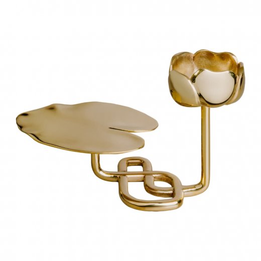 Hilke Ljusstake Ninfea No.1 mässing