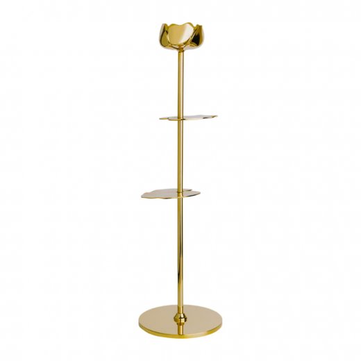 Hilke Ljusstake Ninfea Alta 40 cm mässing