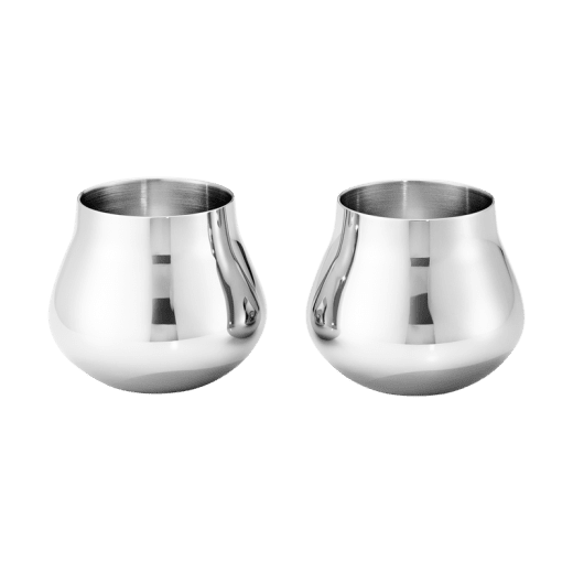 Georg Jensen Sky Shotglas 8cl 2-pack, Rostfritt Stål