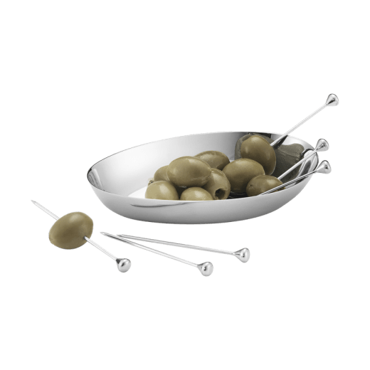 Georg Jensen SKY mat-/cocktailpinnar, 6 st.